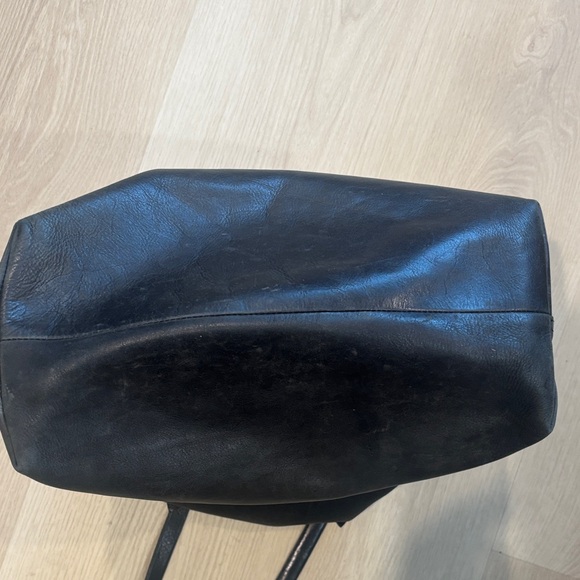 Madewell Leather Black Tote Bag - Picture 5 of 6